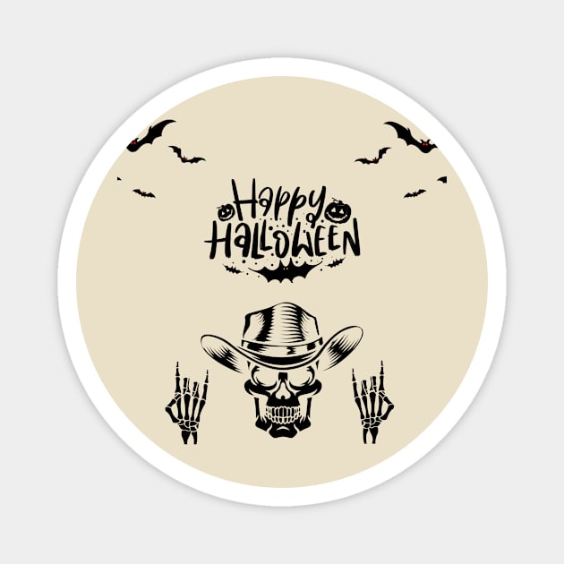 Happy Halloween Magnet by Creativity Haven